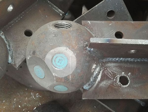 孝义螺栓球球塞，网架配件