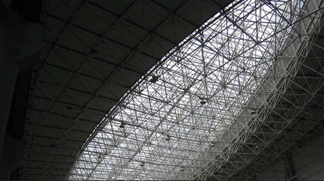 孝义发电厂网架工程