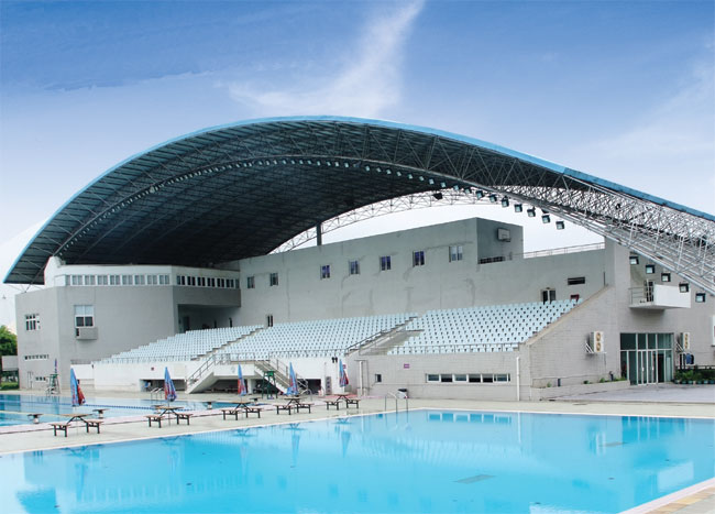 孝义游泳馆网架